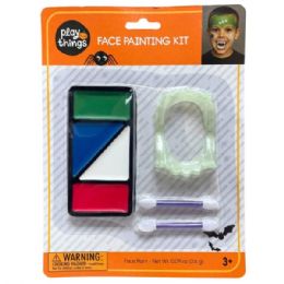 24 of Halloween Makeup Kit On Clip Strip