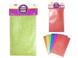 48 Pieces Glitter Letter Eva Foam Stickers 6 Sheets - Stickers