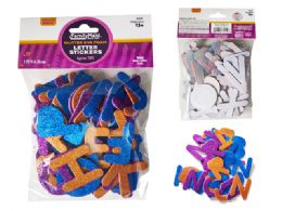 48 Pieces 78-Piece Letter Stickers Glitter Eva Foam - Stickers