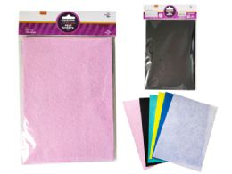 48 Pieces 6-Piece Felt Sheets 8.25x11.6" - Craft Kits