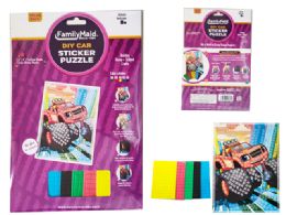 48 Pieces Cars Eva Foam Diy Sticker Puzzle - Stickers