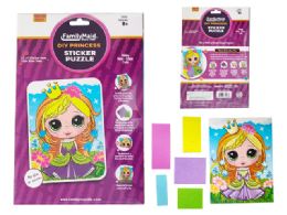 48 Pieces Princess Eva Foam Diy Sticker Puzzle - Stickers