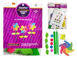 48 Pieces 6-Piece Pinwheel Craft Set - Craft Kits