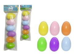 24 Pieces of EASTER EGGS 6-Piece JUMBO 8CM