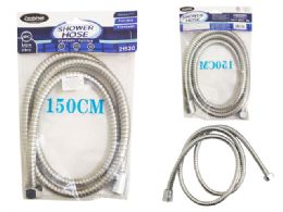 24 Pieces Shower Hose 1.5m - Shower Curtain