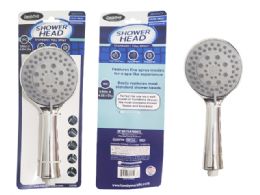 24 Pieces Shower Head 5 Spray Mode -8.85inch HX 4.33-inch - Shower Accessories