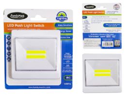 24 Pieces Cob Led Push Light 3.5"x3.5"x1.2" - Lamps and Lanterns