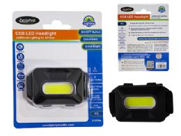 24 Pieces COB HEADLIGHT LED 2.4X1.5X0.8" BLACK Color - Lamps and Lanterns
