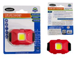 24 Pieces COB HEADLIGHT LED 2.1X1.5X0.8" RED Color - Lamps and Lanterns