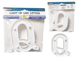 24 Pieces LIGHT-UP LED LETTER Q 6.25" High - LED Party Supplies