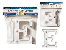 24 Pieces LIGHT-UP LED LETTER E 6.25" High - LED Party Supplies