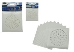 24 Pieces 10pcs Drain Strainer 5.1-inch X5.1-inch - white - Bathroom Accessories
