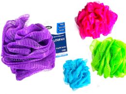 24 Pieces Loofah Ball 50g - Assorted Color - Toilet Brush