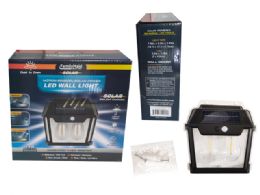 24 Pieces SOLAR SENSOR WALL LIGHT With 2 BULBS - Lamps and Lanterns