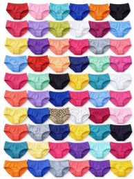 Yacht & Smith Womens Cotton Lycra Underwear, Panty Briefs, 95% Cotton Soft Assorted Colors Assorted Sizes S-2x