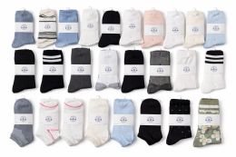 Mix Womens Ankle And Crew Socks Cotton Size 9-11