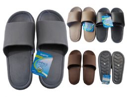 Wholesale Footwear MEN'S EVA SANDALS GREY BLACK BLUE BEIGE