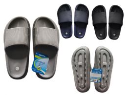 Wholesale Footwear MEN'S EVA SANDALS GREY BLACK NAVY Color SIZE 7-12