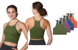 72 Packs Women's Isadora RiB-Knit Camisole Crop Tank Tops Assorted M-xl - Womens Camisoles & Tank Tops