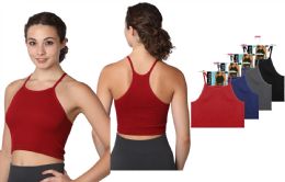 72 Packs Women's Isadora RiB-Knit Camisole Crop Tank Tops Assorted M-xl - Womens Camisoles & Tank Tops