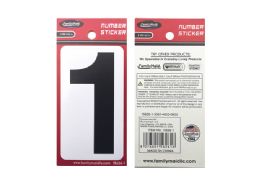 336 Pieces Number Sticker 1-3" Long 7.62cm - Stickers