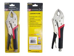 24 Pieces 10" Locking Pliers With Rubber 2.5"x8.5" - Pliers