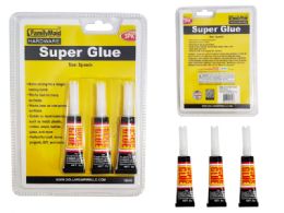 24 Pieces SUPER GLUE 3-Piece SET 2G EACH - Glue