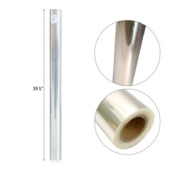24 Pieces 40"x100" Clear Wrapping Plastic - Valentine Gift Bag's