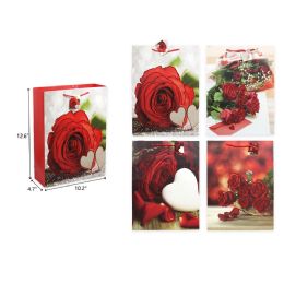 144 Pieces 10"x12.6"x4.7" Valentine Day Gift Bag - Valentine Gift Bag's