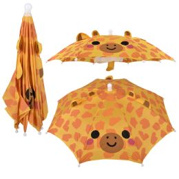 72 pieces Giraffe Umbrella Hat - Umbrellas & Rain Gear