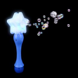 18 pieces 14.5" LighT-Up Neon Star Bubble Wand - Bubbles