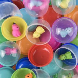 250 pieces 1" Mini Capybara Squeezy Figurines In 2" Capsule 250ct - Bulk Novelty Prizes