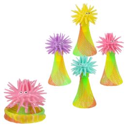 144 pieces 3.5" PoP-Coil Hedge Monster 12ct - Bulk Novelty Prizes