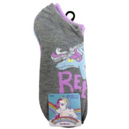 12 pieces of 5-count My Little Pony No Show Socks Size 9-11