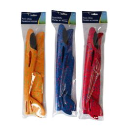 24 Pieces of Foam Glider 15 X 15.35in 4ast Colors Ea/pbh