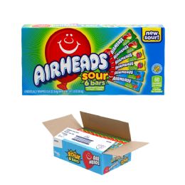 12 pieces Airheads Theater Pack 6 Assorted Sour Flavors 3.3 Oz Counter Display - Food & Beverage