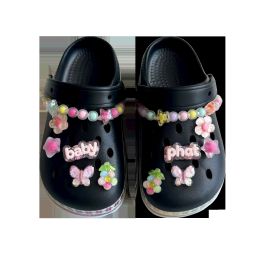 Wholesale Footwear Toddler Girl Gummy Charm Clog 12 P/c (5-10)