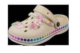 Wholesale Footwear Toddler Girl Gummy Charm Clog 12 P/c (5-10)