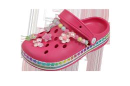 Wholesale Footwear Toddler Girl Gummy Charm Clog 12 P/c (5-10)