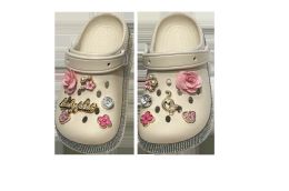 Wholesale Footwear Little Girl Charm Clog 12 P/c (11-3)