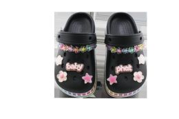 Wholesale Footwear Little Girl Charm Clog (11-3)