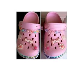 Wholesale Footwear Toddler Girl Charm Clog 12 P/c (5-10)