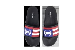 Wholesale Footwear Men's Flag Slide (7-12)
