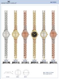 12 pieces Ladies Watch - 50243 assorted colors - Women's Watches