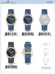 12 pieces Ladies Watch - 56871 assorted colors - Women's Watches
