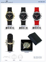 12 pieces Men's Watch - 56613-B8 assorted colors - Men's Watches