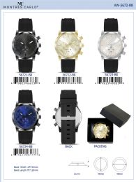 12 pieces Men's Watch - 56721-B8 assorted colors - Men's Watches