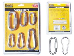 24 of CARABINERS 6-Pack Set