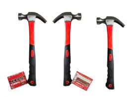 24 Pieces HAMMER 16OZ 12.75" Long ORANGE - Hammers