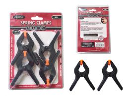 24 Pieces Spring Clamp 4-Piece 3.5" Long - Clamps